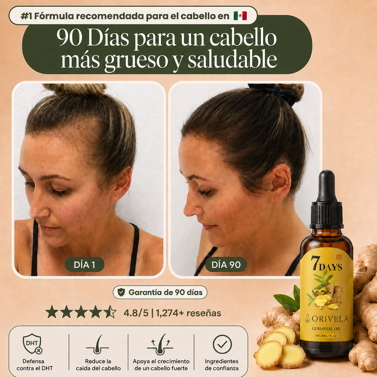 Empieza hoy a cuidar tu cabello como tanto mereces.